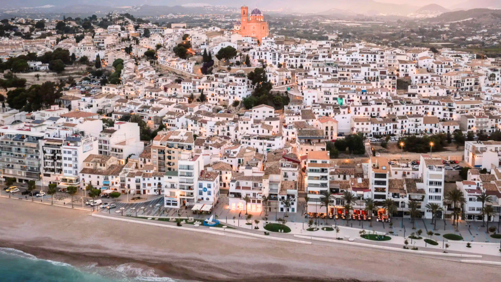 Altea town view from above