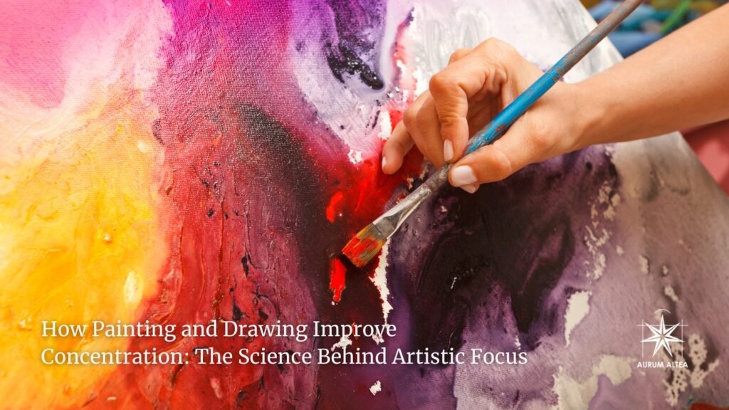 How Painting and Drawing Improve Concentration: The Science Behind Artistic Focus