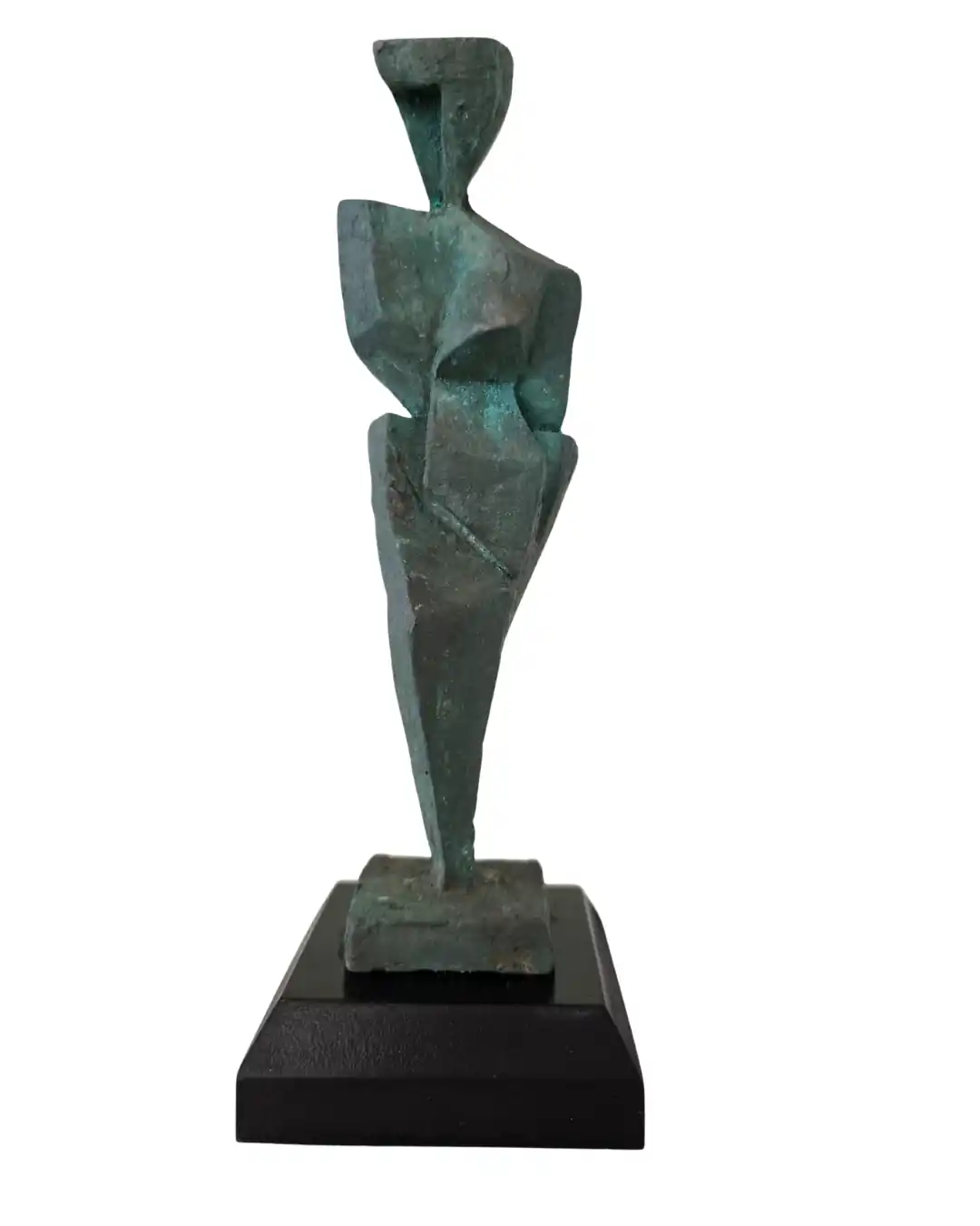 Reto Geométrico - Resin Sculpture by Rodolfo Navarro