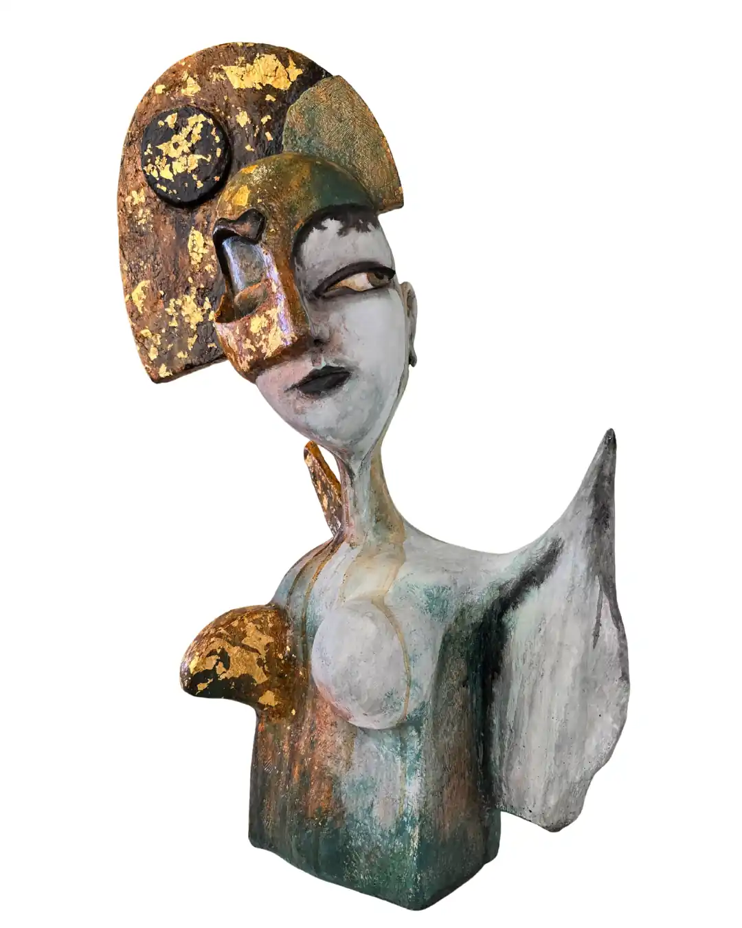 Stella – Sculpture in Wood and Papier-Mâché