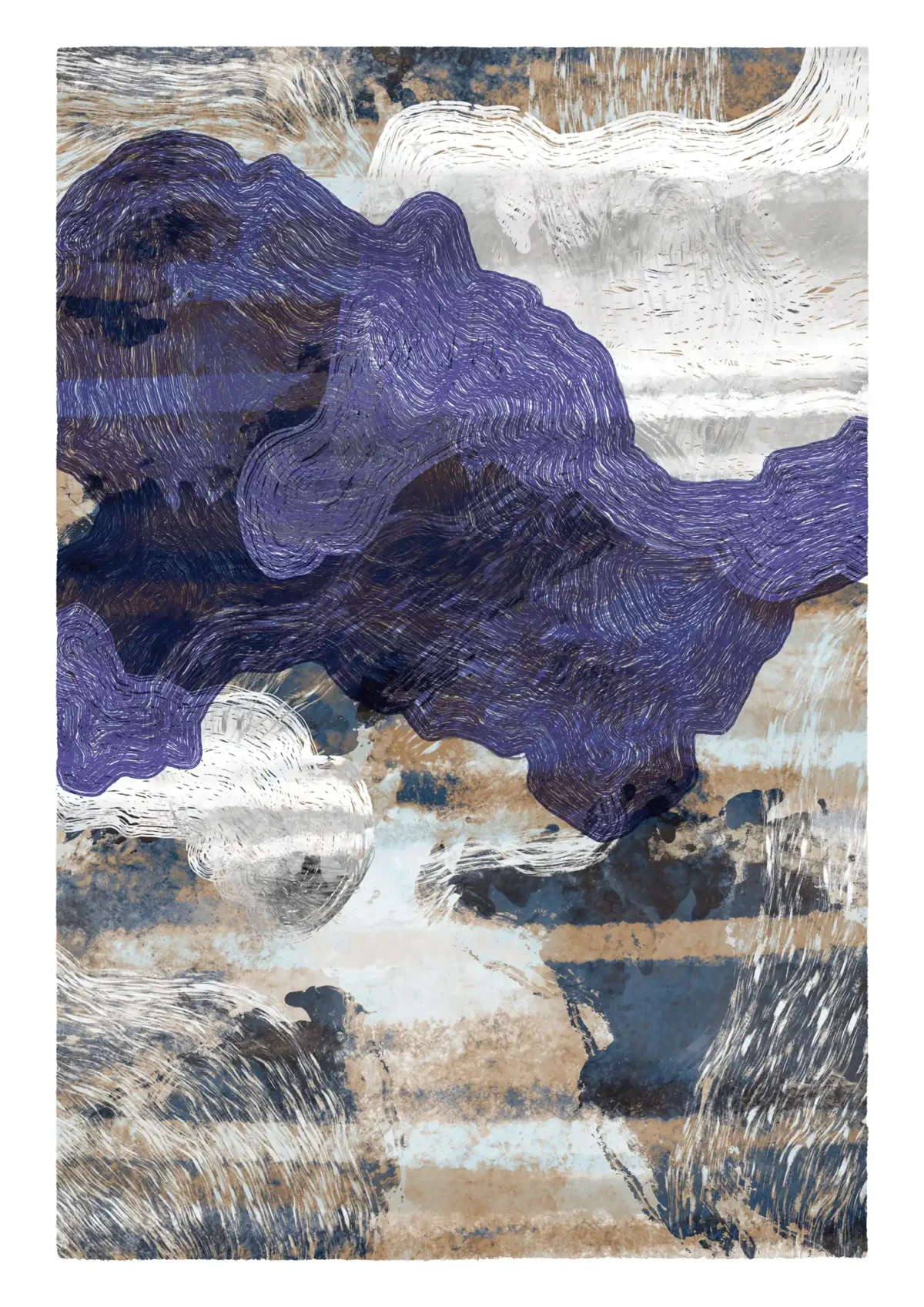 Ocean Stones III – Limited Edition Fine Art Giclée Print (Signed)