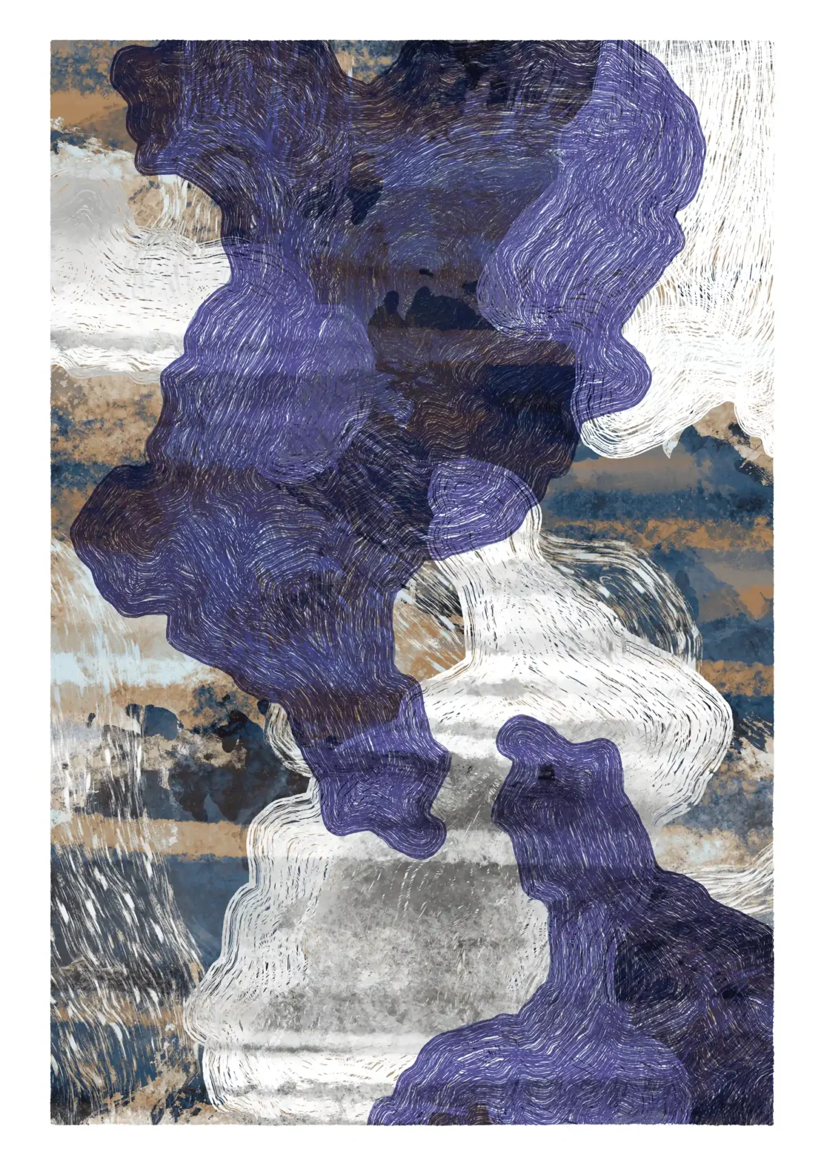 Ocean Stones II – Limited Edition Fine Art Giclée Print (Signed)