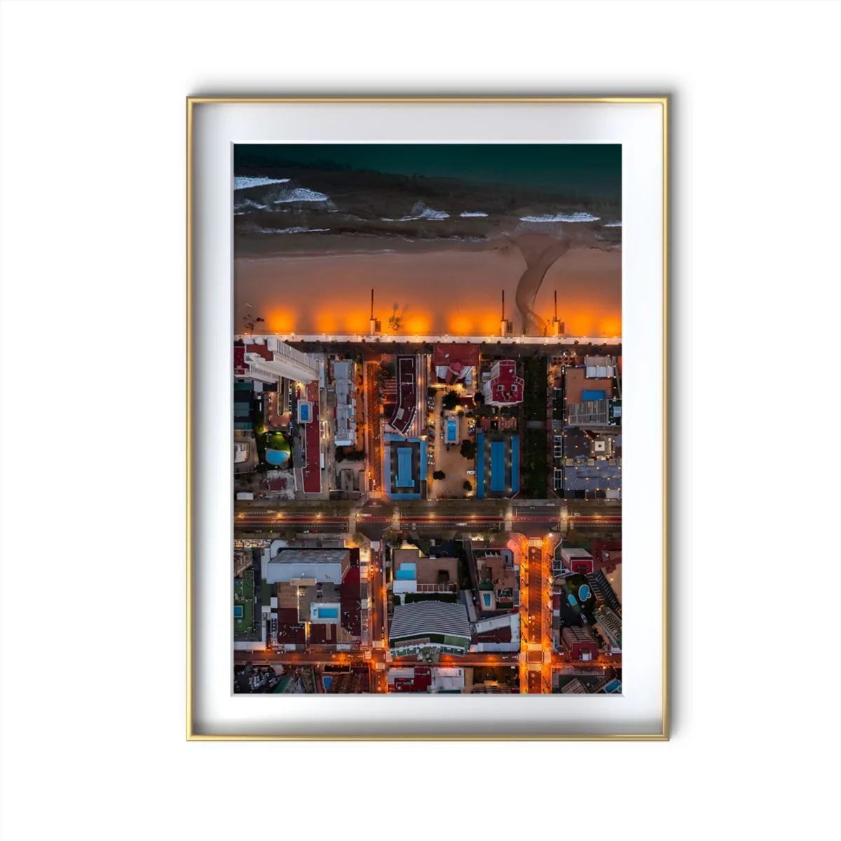 Benidorm - Neon Beach - Mediterranean Landscape Photography - Image 5