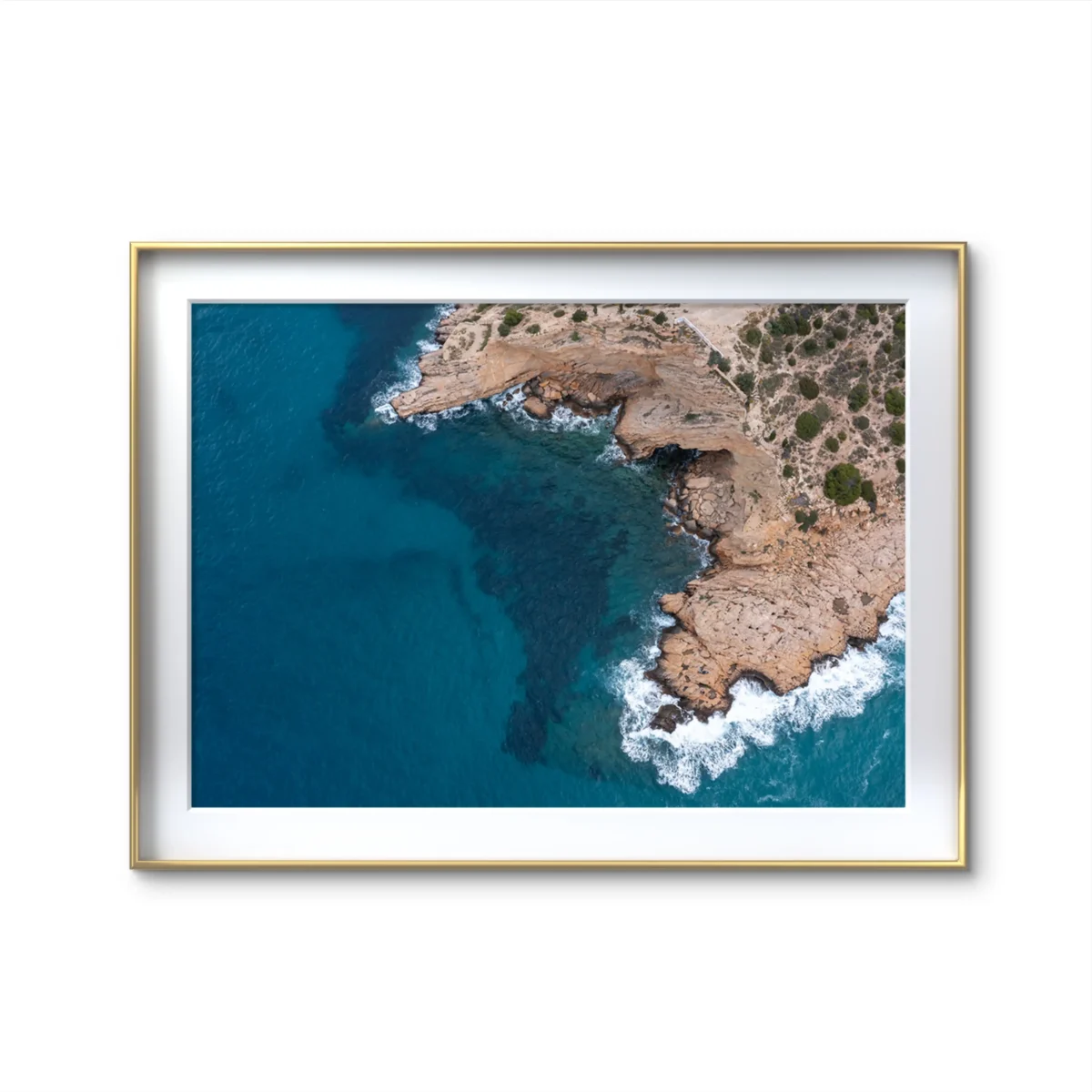 Benidorm, Cala Almadraba - Azure Clifs - Mediterranean Landscape Photography - Image 5