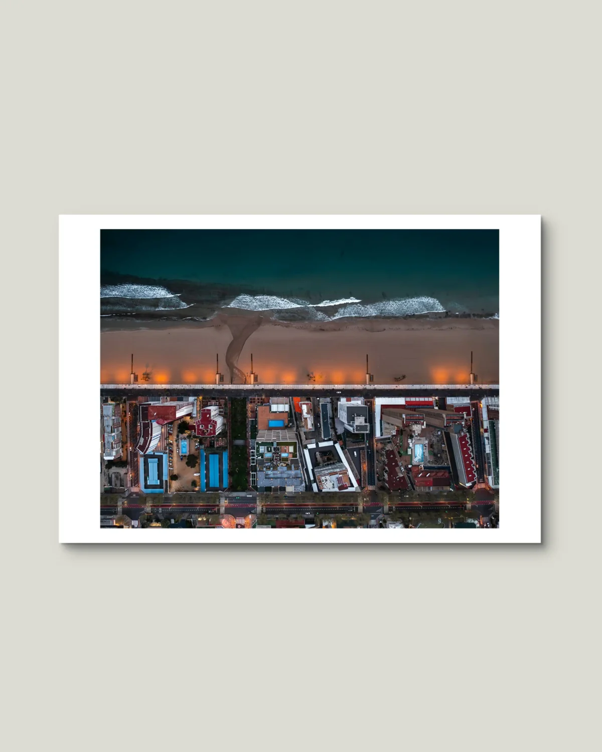 Benidorm - Beach Night - Mediterranean Landscape Photography - Image 3