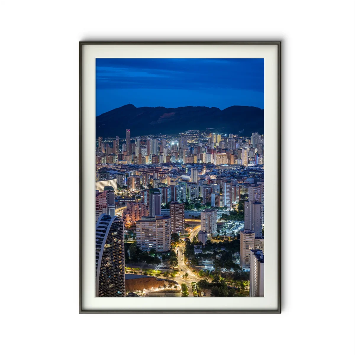 Night Benidorm - Mediterranean Landscape Photography - Image 6
