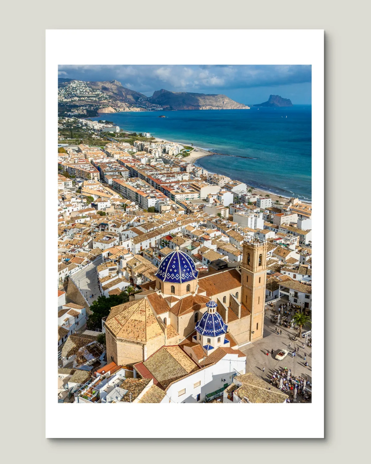 Altea -  Plaza de la Iglesia - Mediterranean Landscape Photography - Image 3