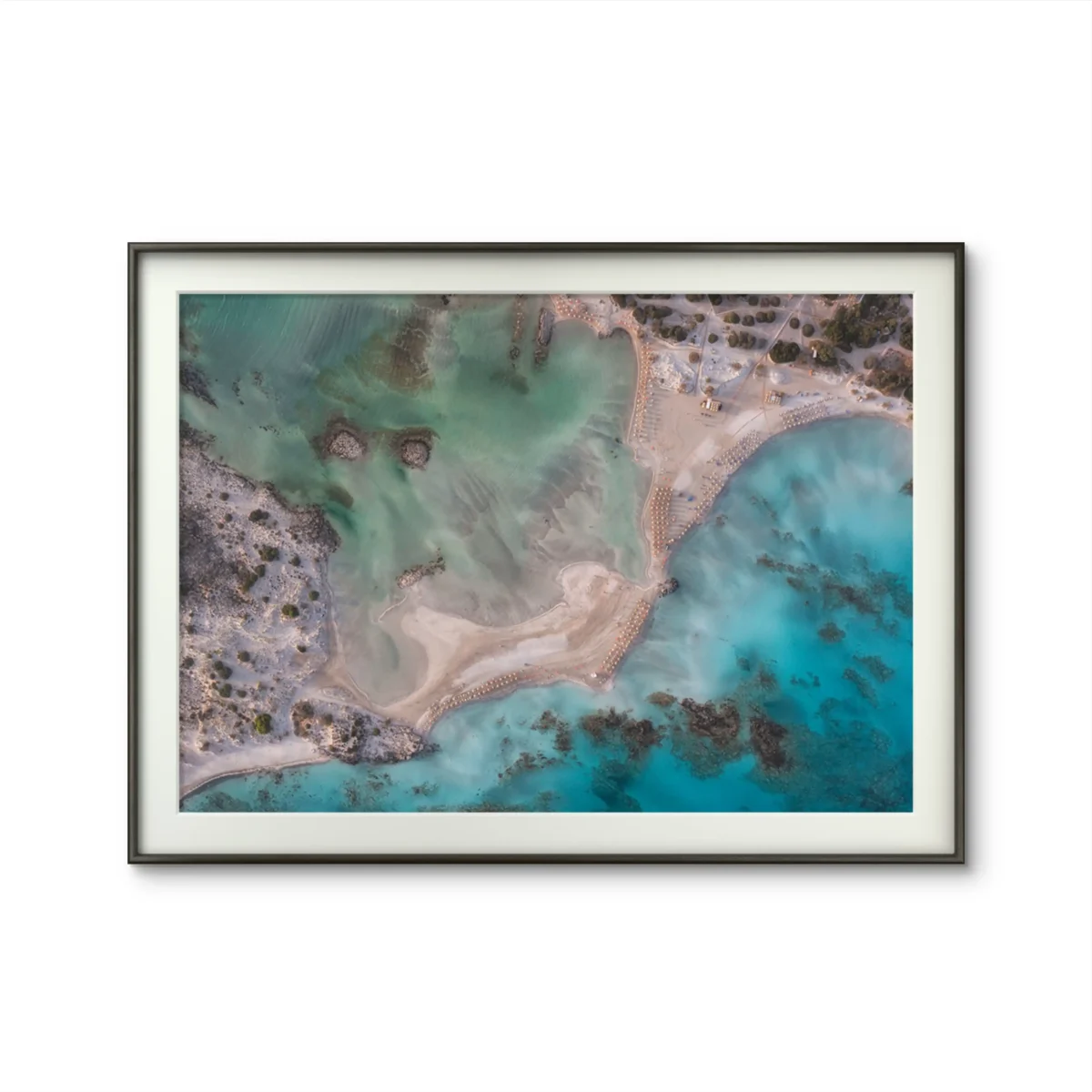 Crete, Elafonissi Beach - Emerald Shoreline - Mediterranean Landscape Photography - Image 5