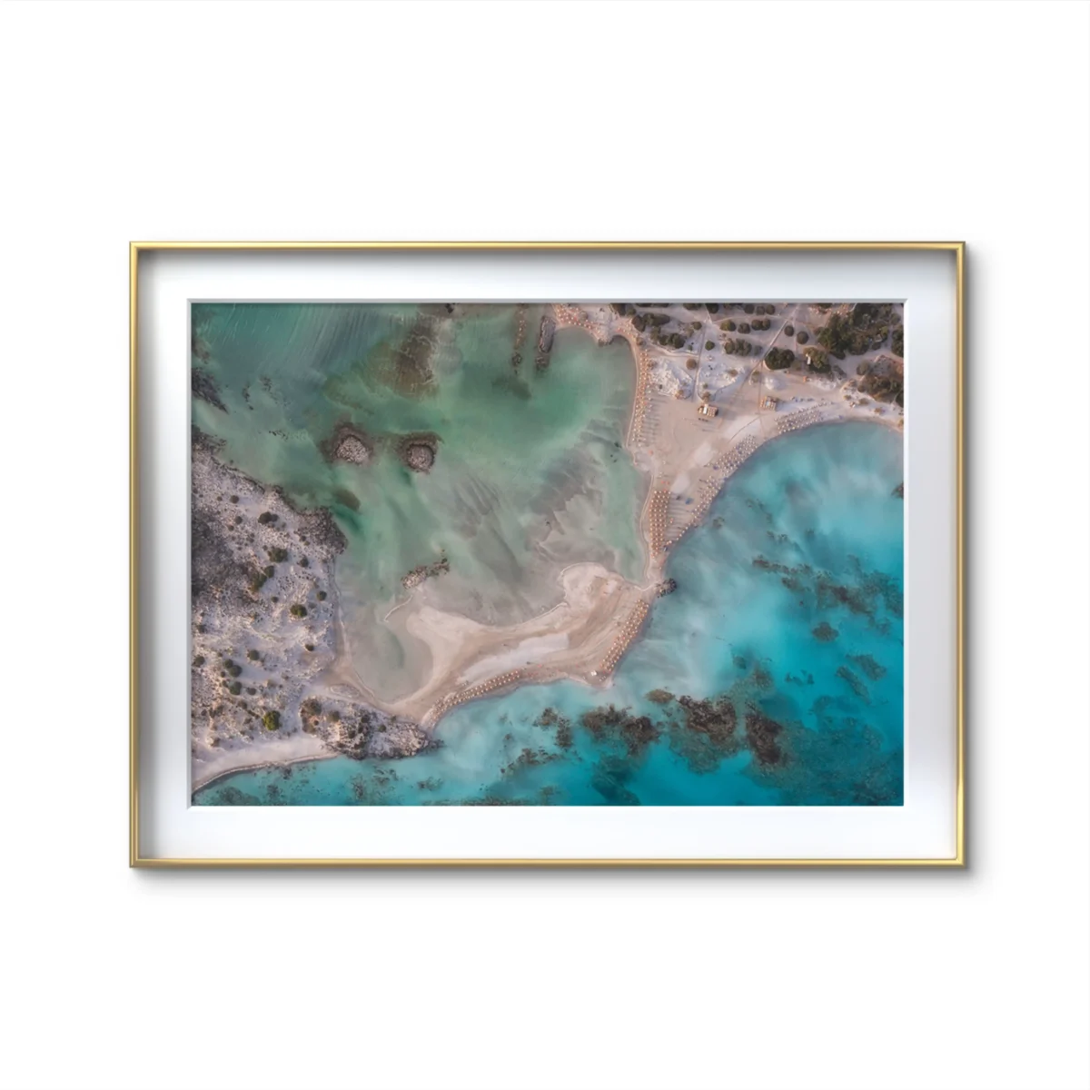 Crete, Elafonissi Beach - Emerald Shoreline - Mediterranean Landscape Photography - Image 4