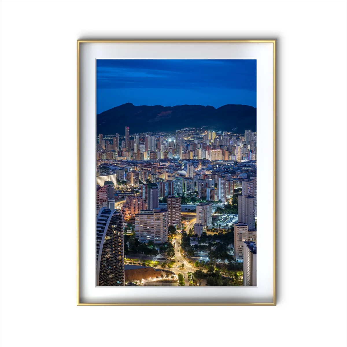 Night Benidorm - Mediterranean Landscape Photography - Image 4
