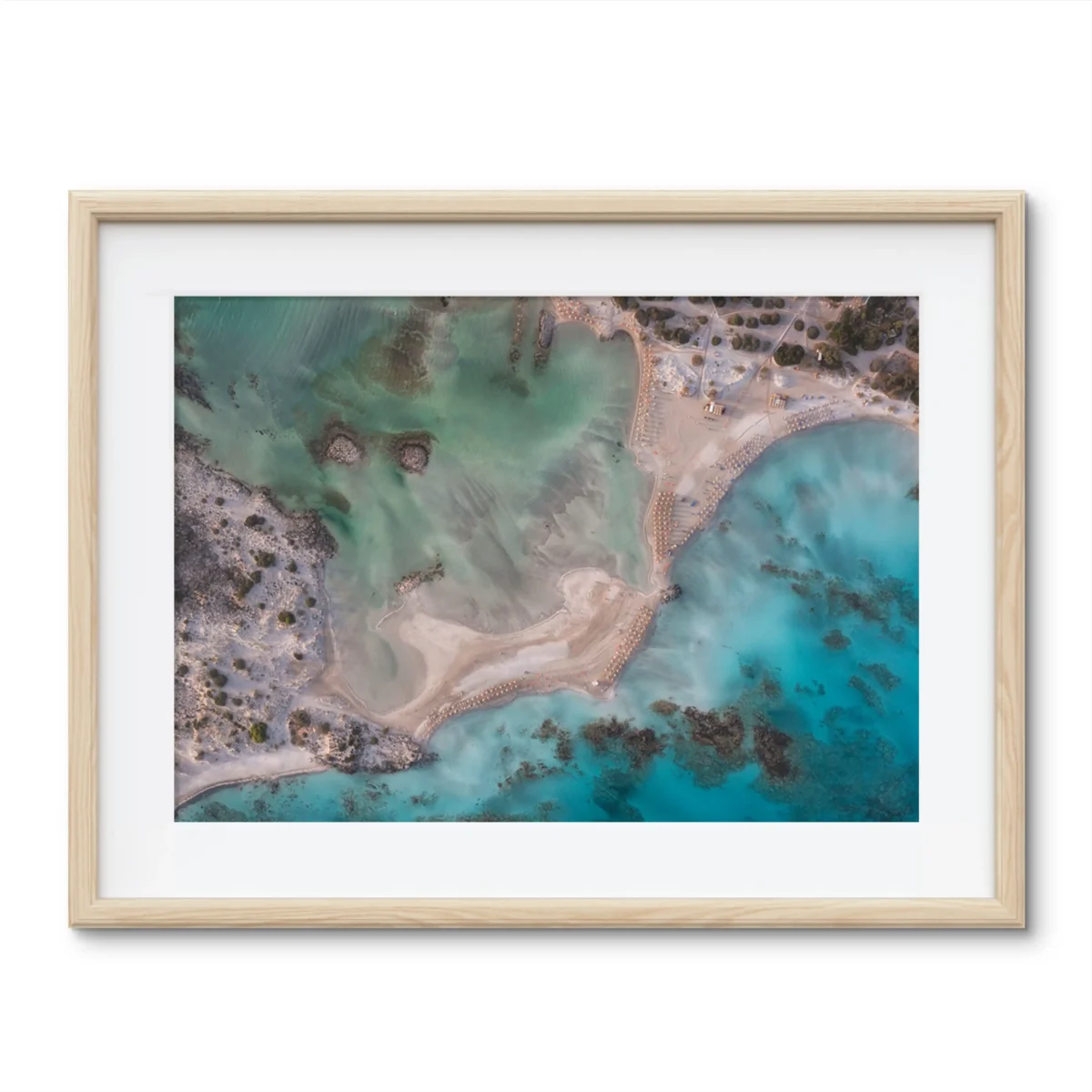 Crete, Elafonissi Beach - Emerald Shoreline - Mediterranean Landscape Photography - Image 6