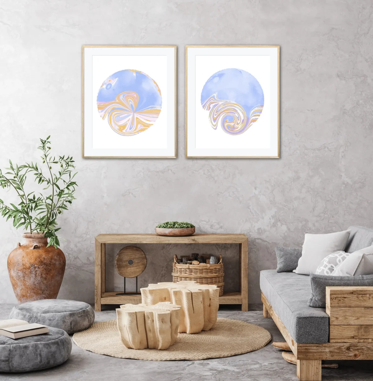 BECOMING WHOLE AGAIN - WATER - AIR - FIRE – Limited Edition Fine Art Giclée Print (Signed) - Image 11