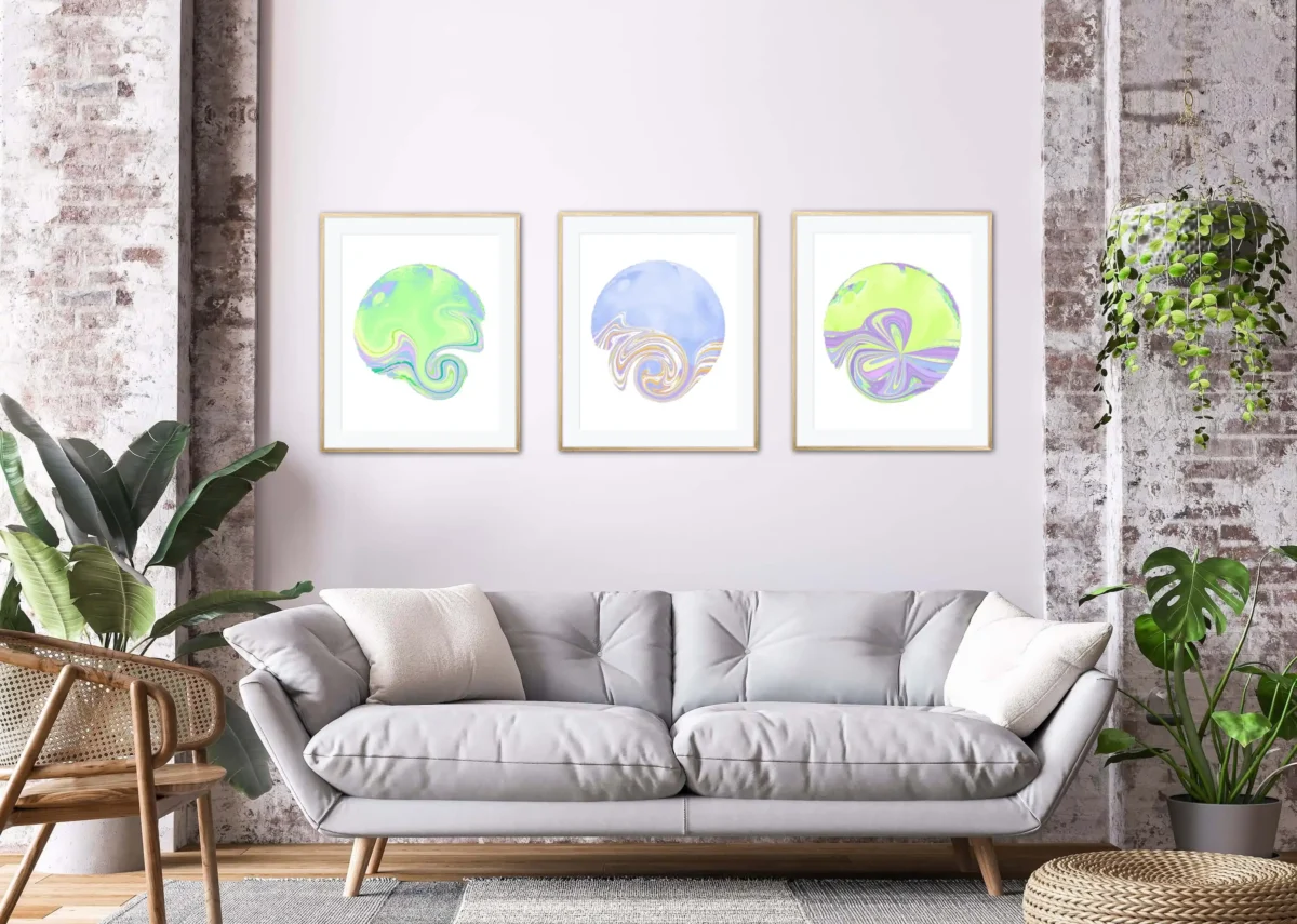 BECOMING WHOLE AGAIN - AIR-WATER-EARTH – Limited Edition Fine Art Giclée Print (Signed) - Image 7