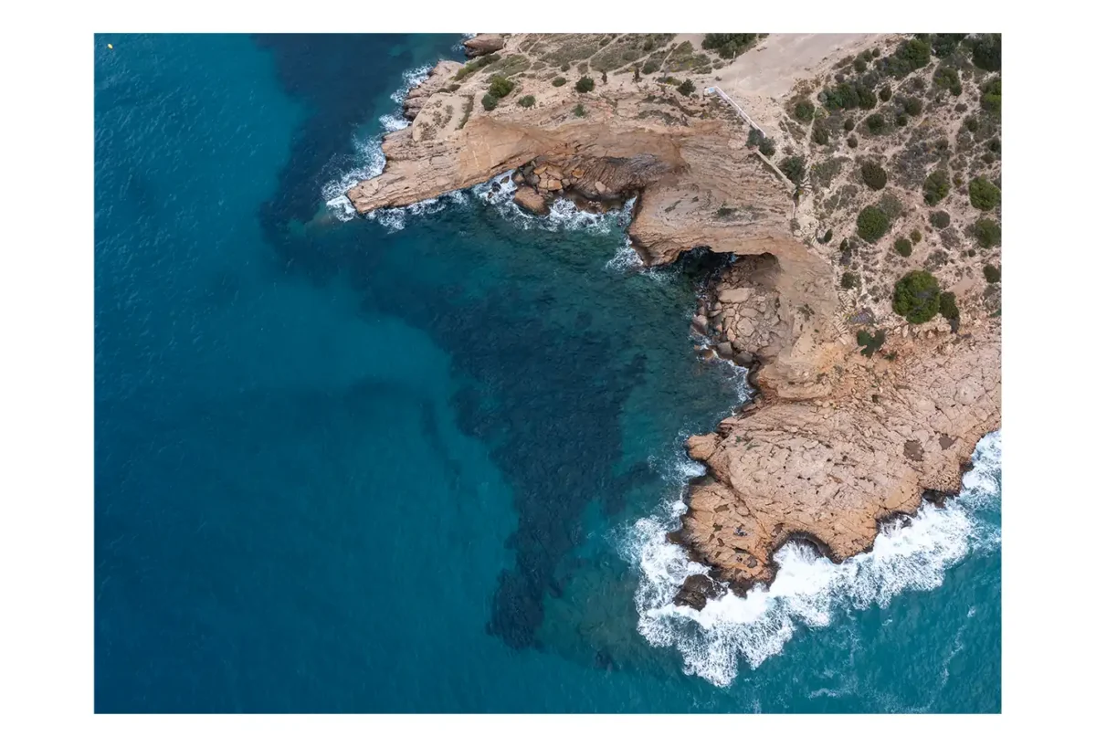Benidorm, Cala Almadraba - Azure Clifs - Mediterranean Landscape Photography - Image 2