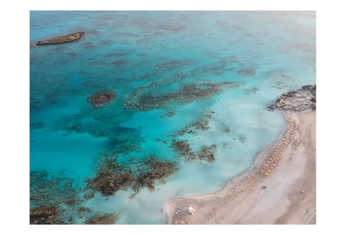 Crete, Elafonissi Beach - Azure Tranquility - Mediterranean Landscape Photography - Image 2