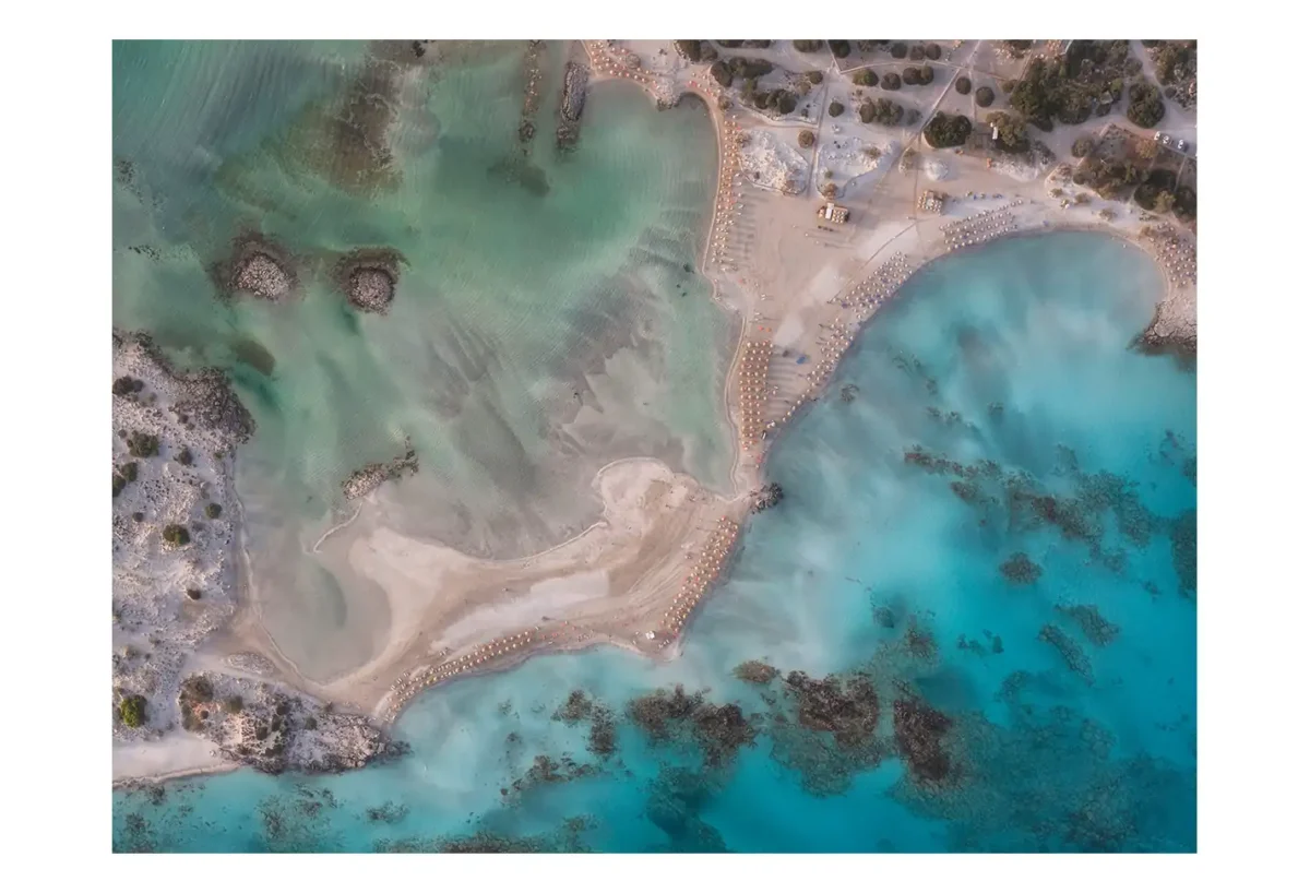 Crete, Elafonissi Beach - Emerald Shoreline - Mediterranean Landscape Photography - Image 2