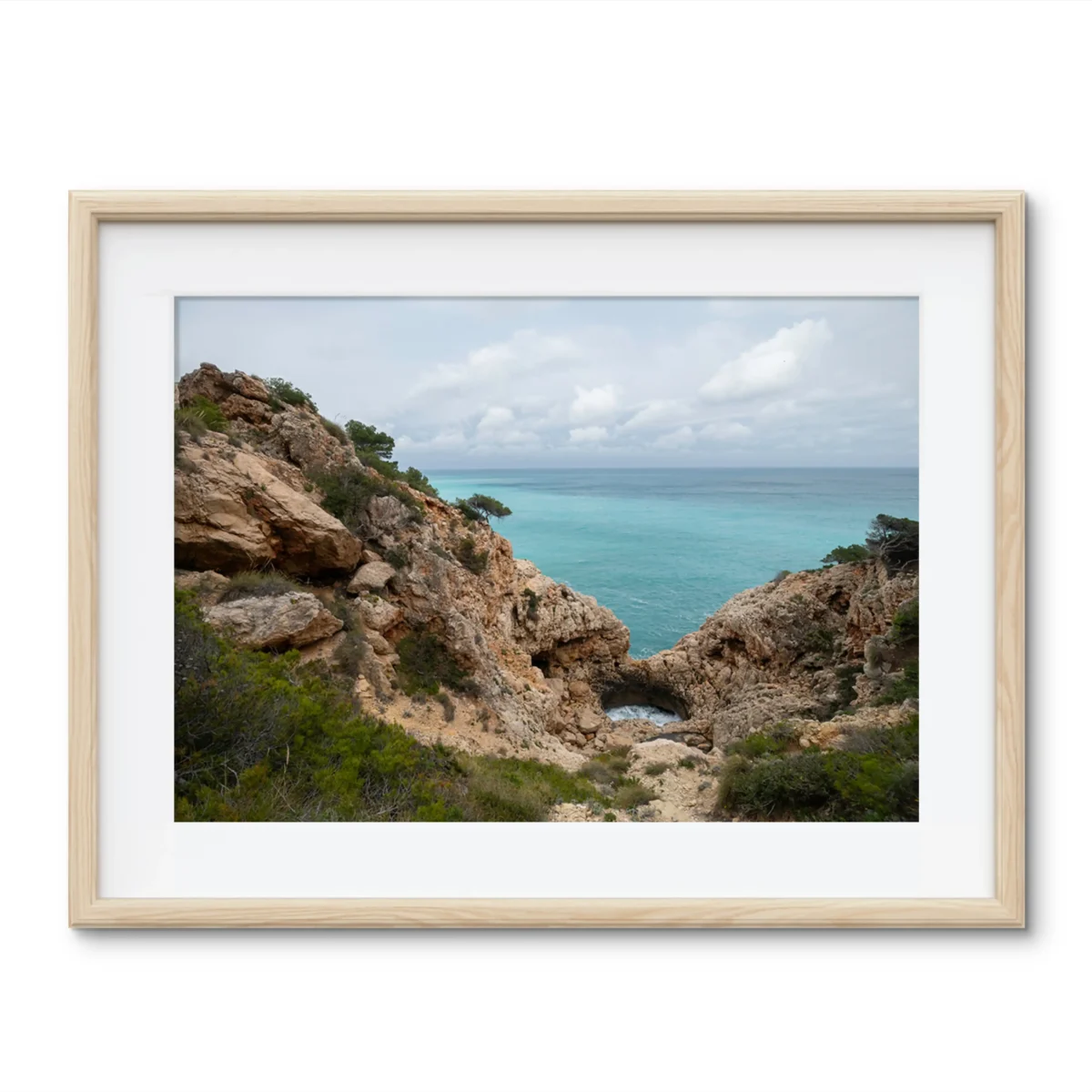 Cala del Moraig - Rocky Cove - Mediterranean Landscape Photography - Image 4