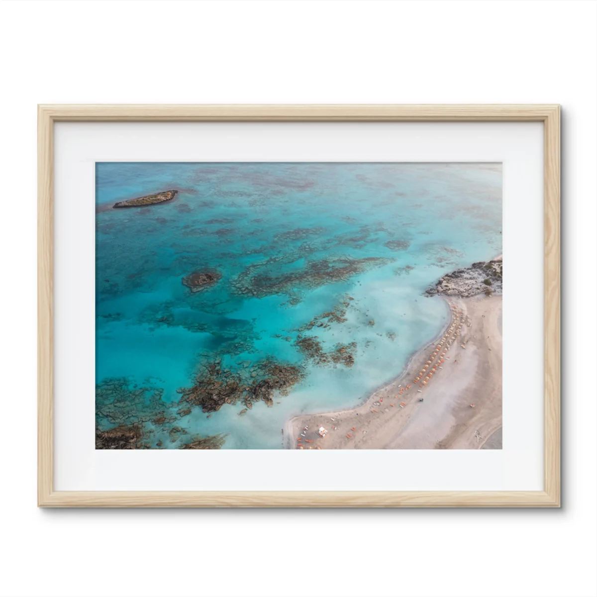Crete, Elafonissi Beach - Azure Tranquility - Mediterranean Landscape Photography - Image 4