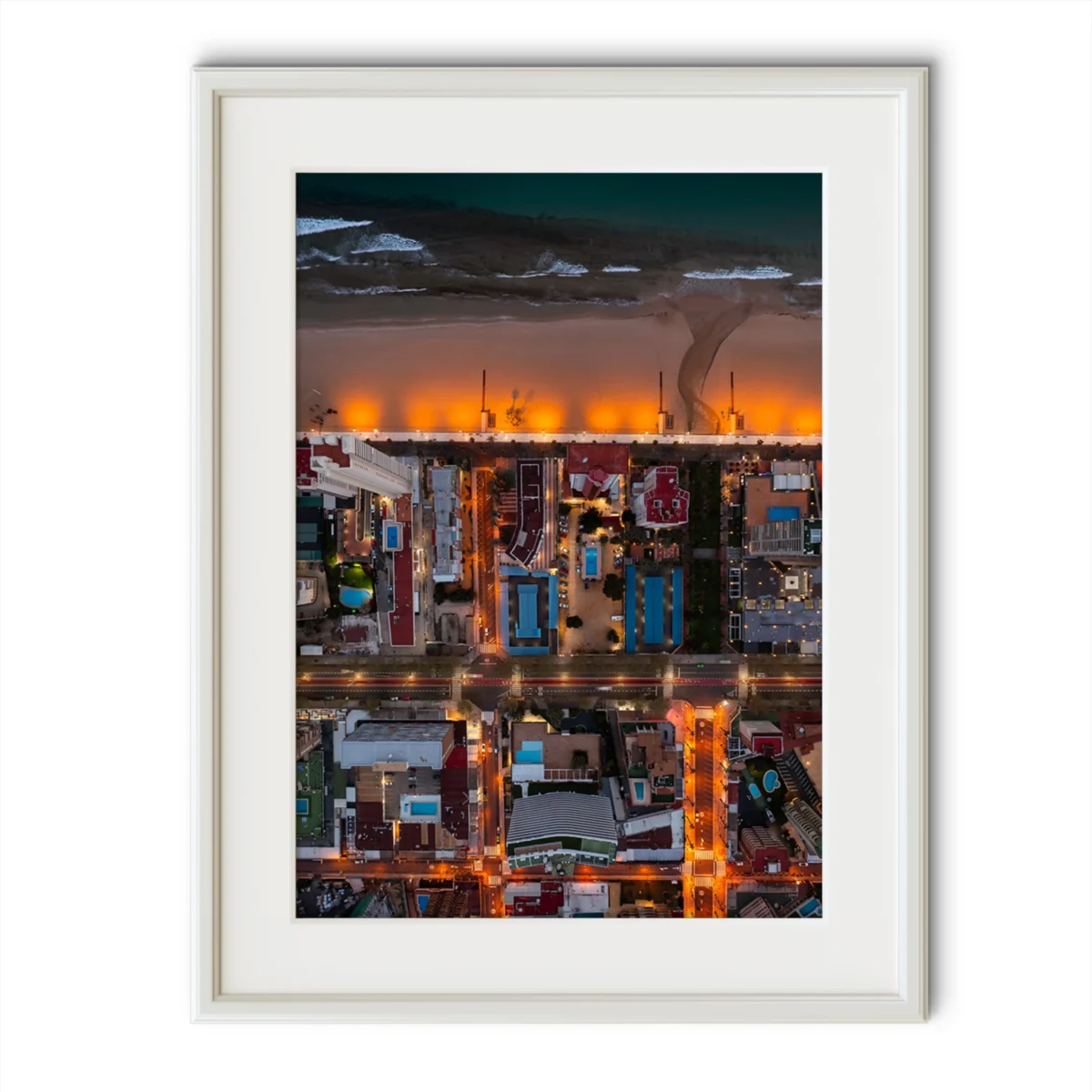 Benidorm - Neon Beach - Mediterranean Landscape Photography - Image 4