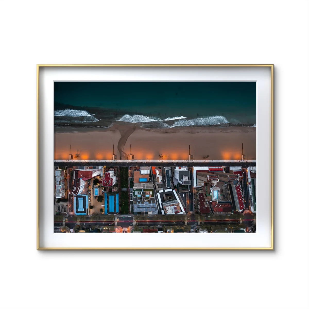Benidorm - Beach Night - Mediterranean Landscape Photography - Image 4