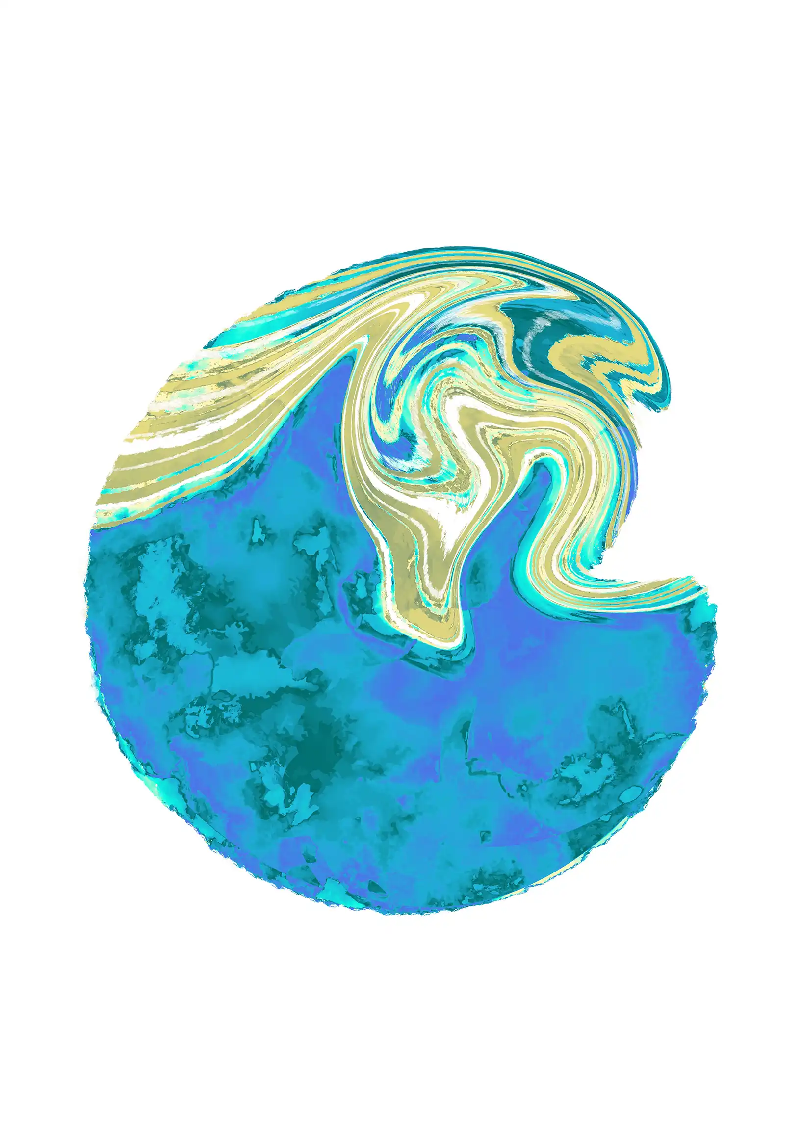 BECOMING WHOLE AGAIN - WATER AND AIR – Limited Edition Fine Art Giclée Print (Signed)