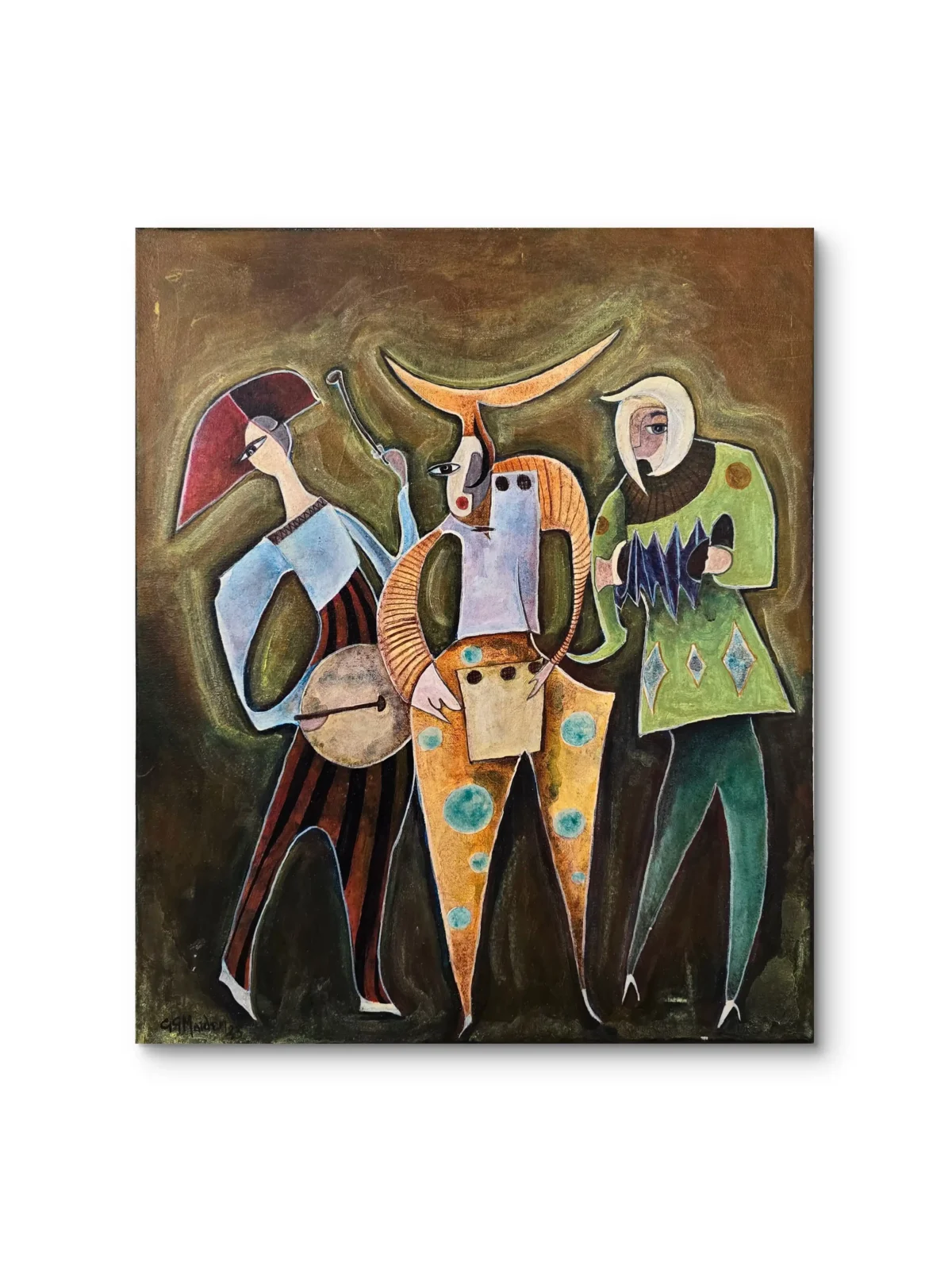 Trio– Original Acrylic Painting - Image 2