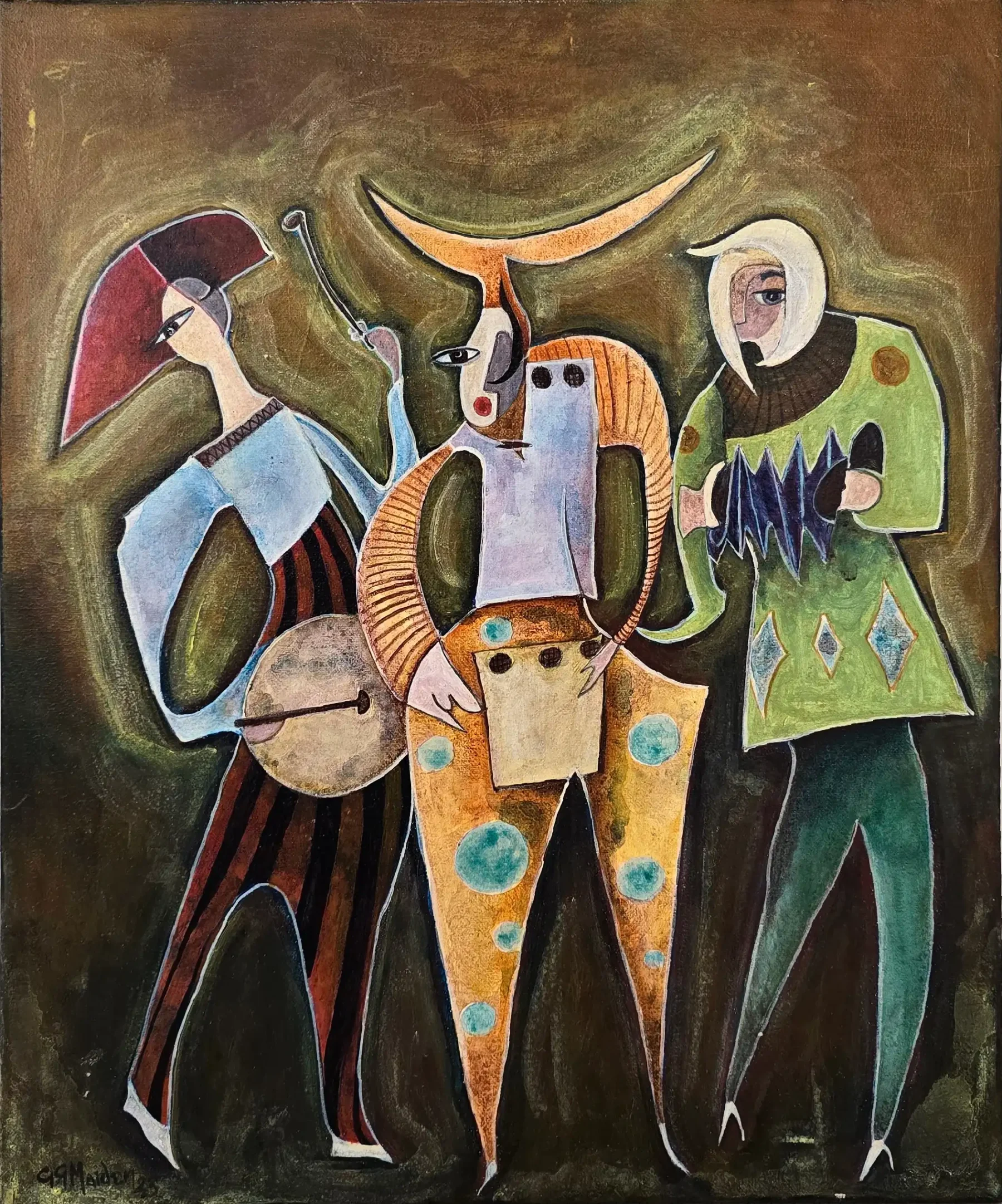Trio– Original Acrylic Painting