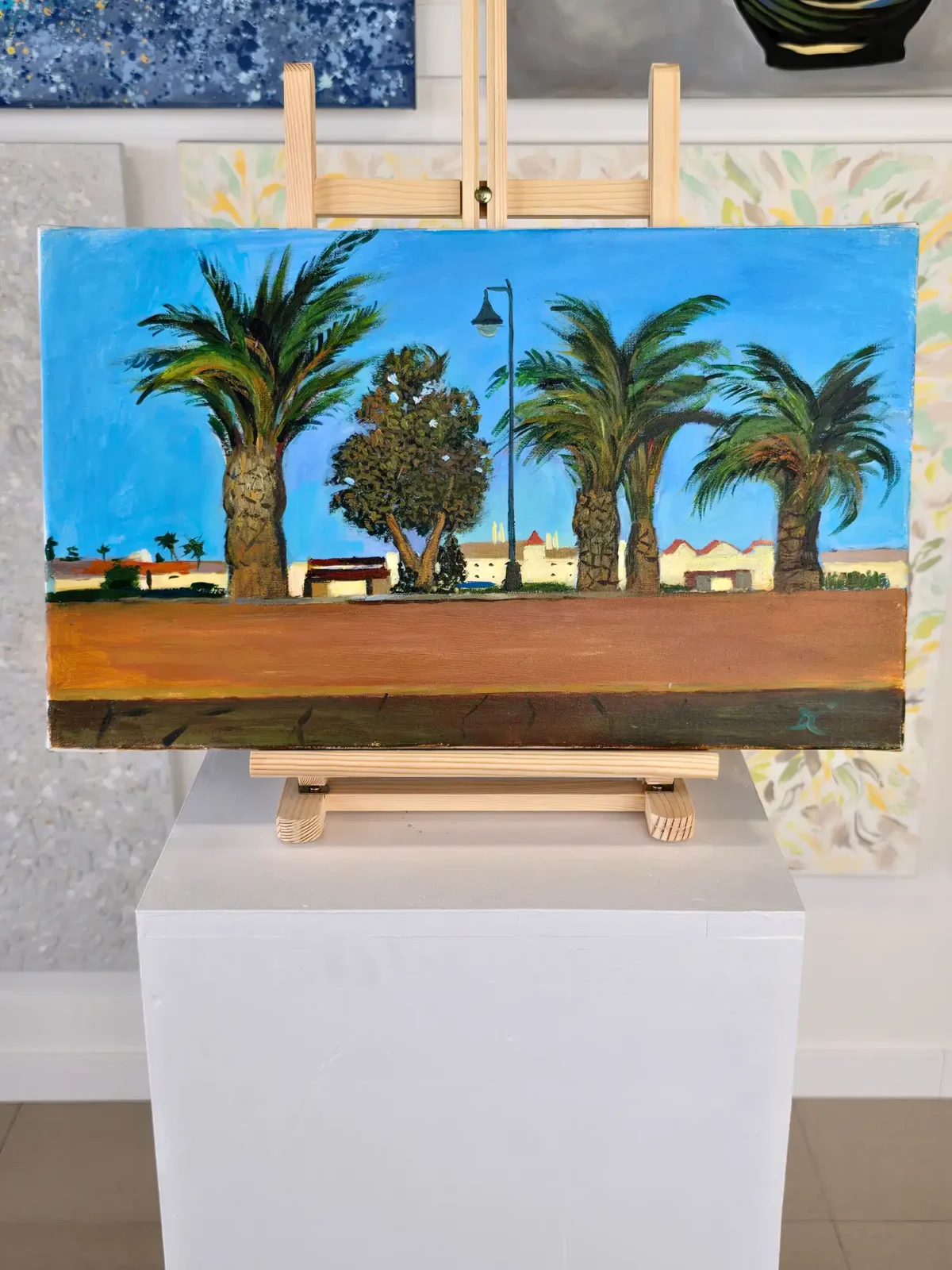 El Camino, Acrylic on Canvas, Original Painting - Image 4
