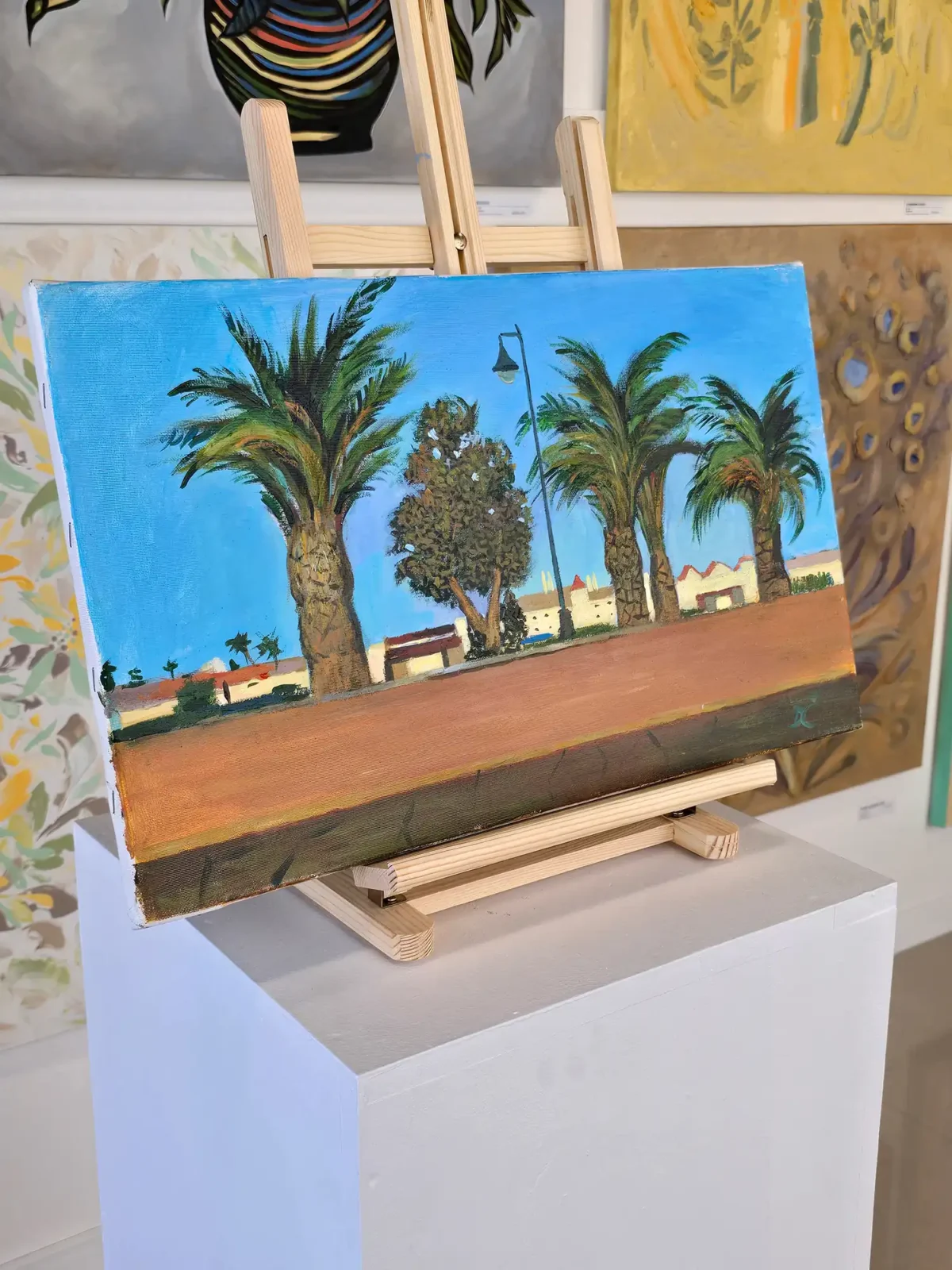 El Camino, Acrylic on Canvas, Original Painting - Image 2