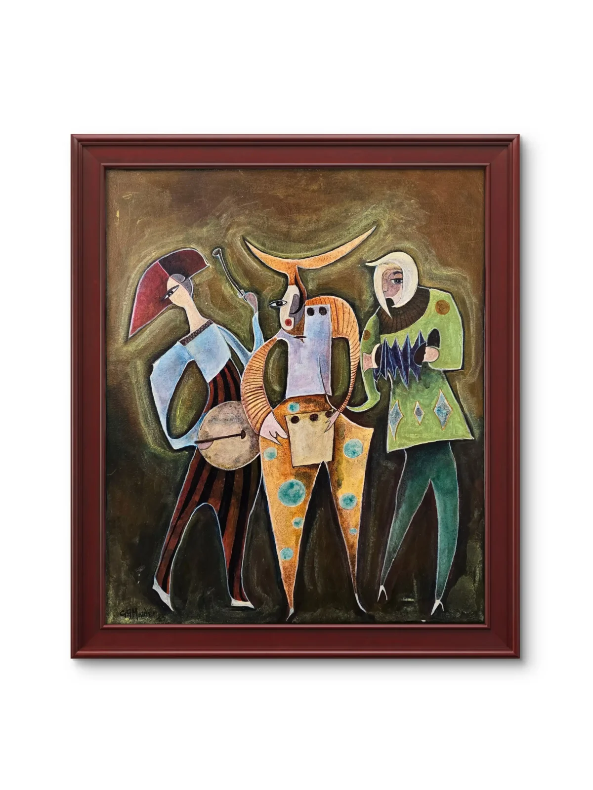 Trio– Original Acrylic Painting - Image 5